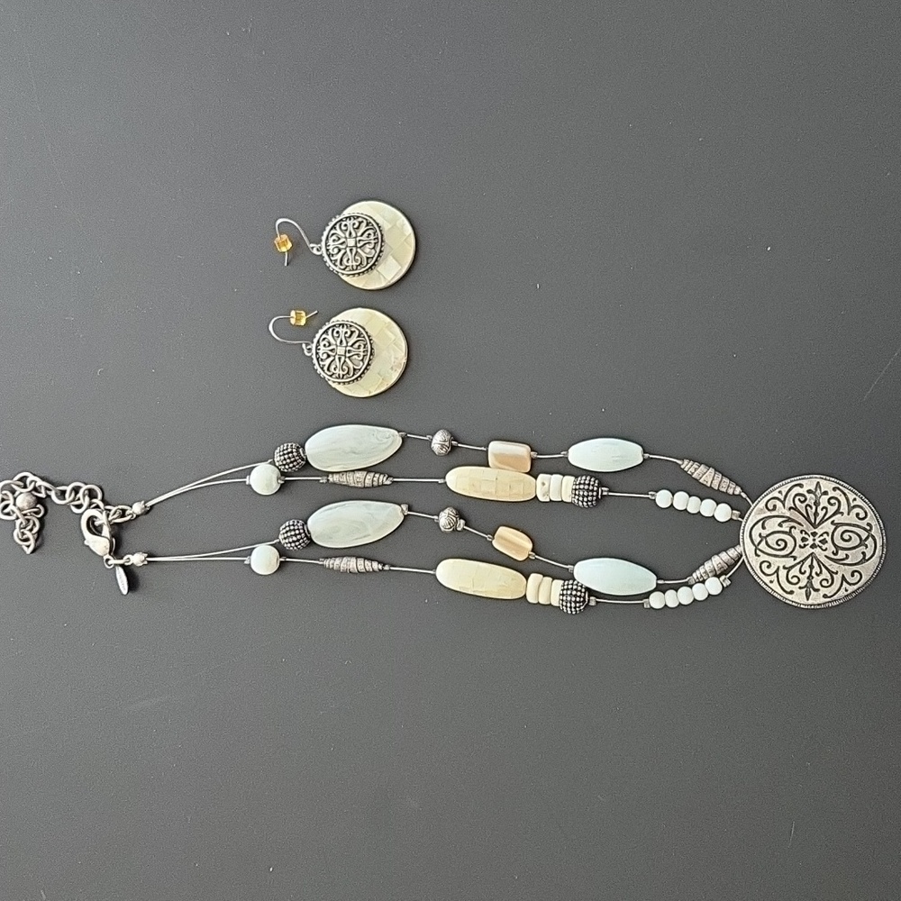 Chico's Necklace & Earrings